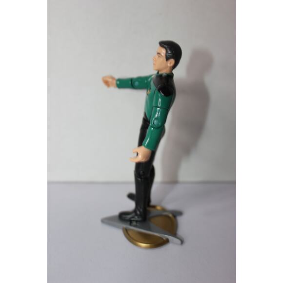 STAR TREK PLAYMATES TOYS 1994 JULIAN BASHIR LOOSE FIGURE (900) - Picture 2 of 3